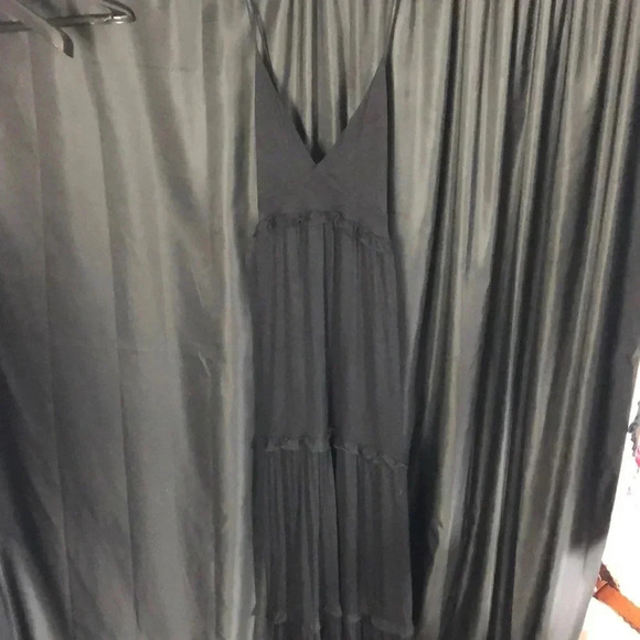 Black‎ Maxi Dress S - Picture 1 of 4